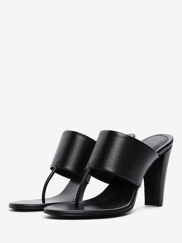 Мюли (каблук) жен Black Suede Studio DANA 95 | 95mm black - 1