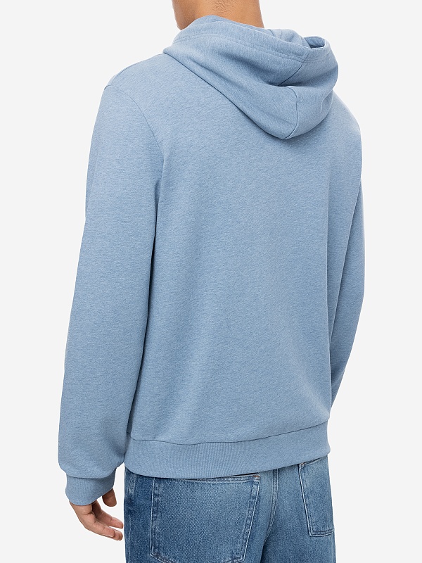 Худи муж A.P.C. COHGR-M27914 BLEU GRIS CHINE/BLEU - 3