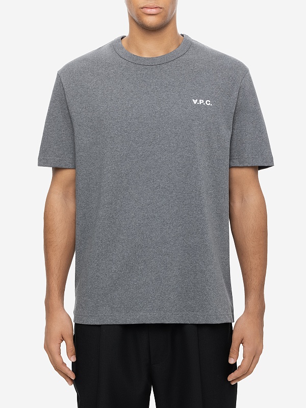 Футболка муж A.P.C. COHBQ-H26391 TPR HEATHERED - 2