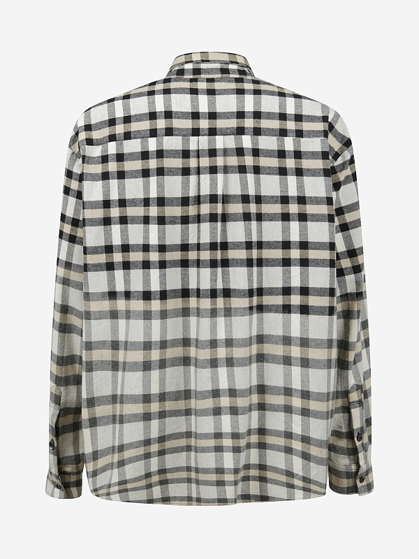 Рубашка муж IH NOM UH NIT NUW25219 520_BLACK+WHITE - 1