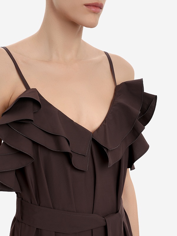 Платье жен P.A.R.O.S.H. D726162 008 MARRONE - 5