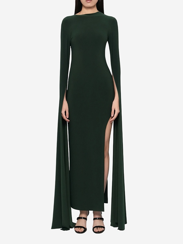 Платье жен Norma Kamali KK4253PL818869 EMERALD - 1