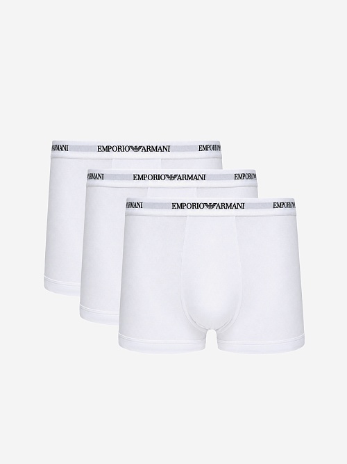 Набор (трусы 3 пары) муж Emporio Armani EM000259 AF14132 M0066 WHITE/WHITE/WHITE - 0