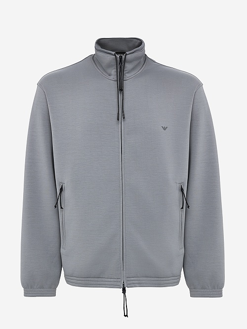 Толстовка на молнии муж Emporio Armani EM000083 AF10103 U8060 MONUMENT - 0