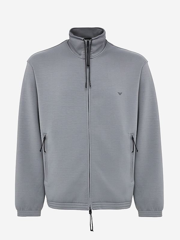 Толстовка на молнии муж Emporio Armani EM000083 AF10103 U8060 MONUMENT - 5