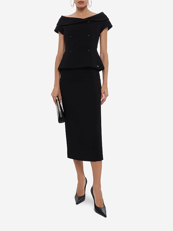 Жакет жен Nissa S1345 BLACK - 1