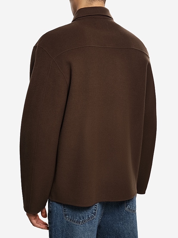 Рубашка муж Officine Generale W25MOVS071PRE ICED COFFEE - 3