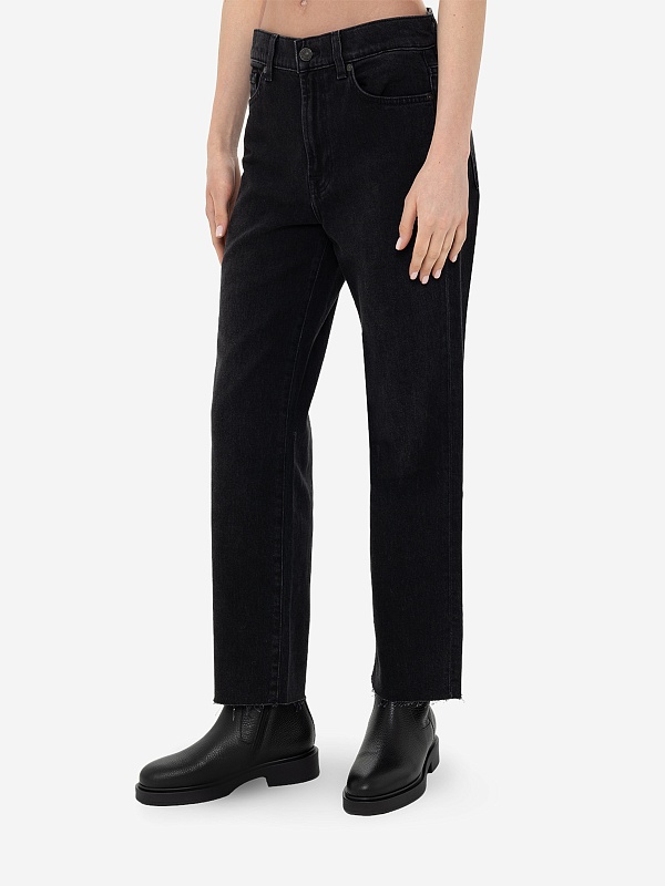 Джинсы жен 7 For All Mankind JSSLC310GO BLACK - 2