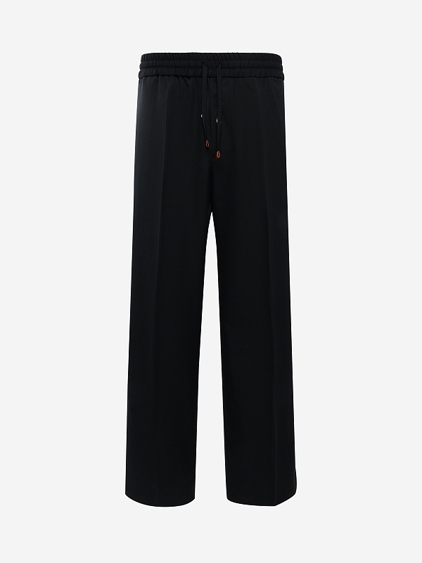 Брюки муж Drôle de Monsieur J-BP191-PL127-BL BLACK - 0