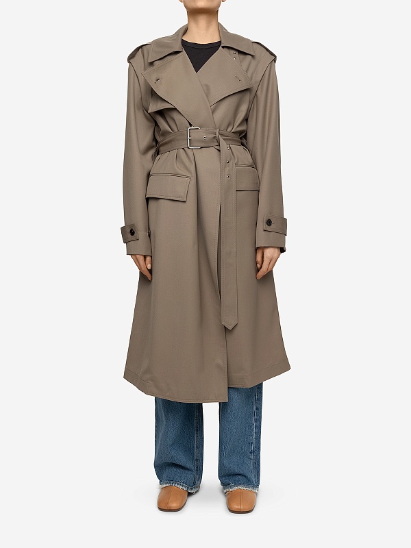 Плащ жен LVIR LV23F-CT02 BEIGE - 3