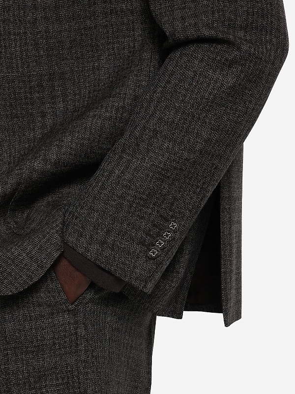 Пиджак муж Officine Generale W25MTLG405 ICEDCOF/DKBROWN/ECR - 4