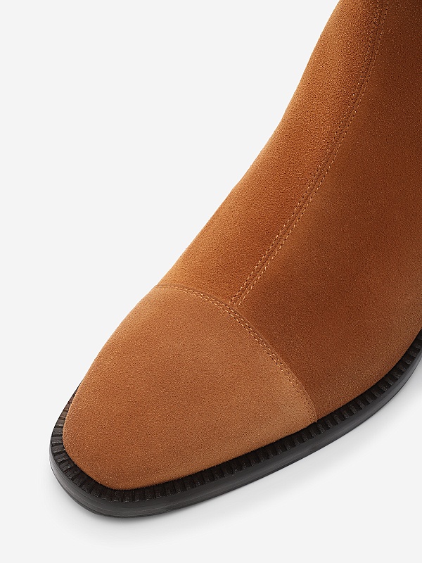 Ботинки муж ROBERTO di PAOLO Cufar Suede Ankle Boots CARAMEL - 5
