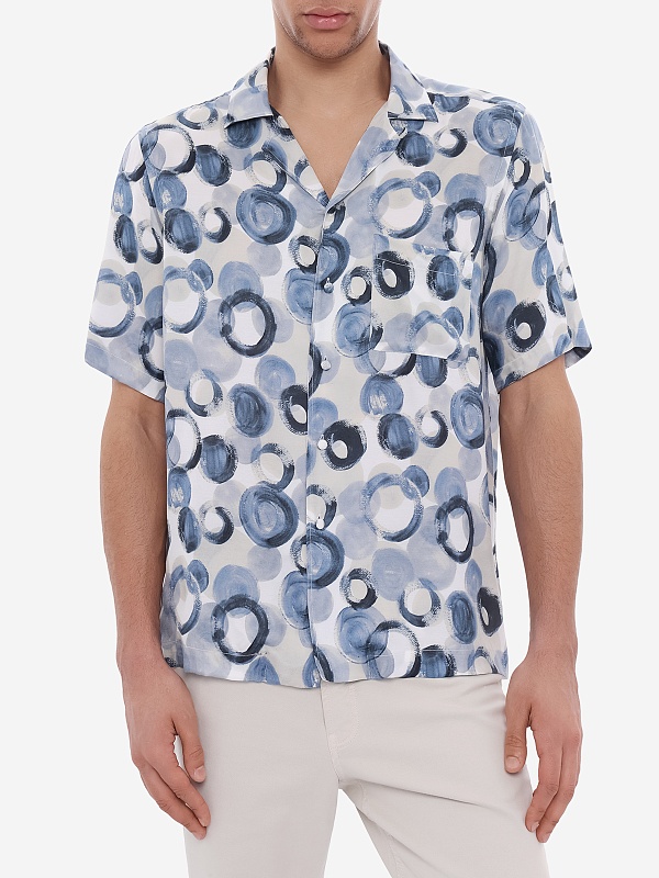 Рубашка муж TAGLIATORE HAWAII NS 270009 I1297 214 INDACO - 3