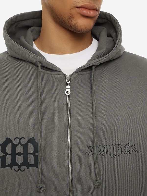 Толстовка на молнии муж BOMBER SS26N034 - 4