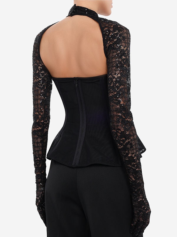 Перчатки жен Nissa RMA16331 BLACK - 4