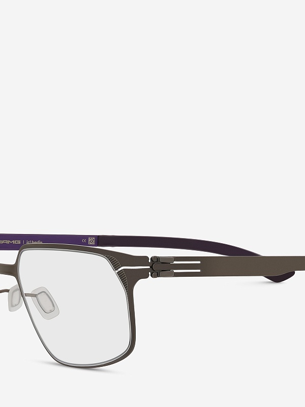 Оправа Ic Berlin IB AMG 12 Graphite Graphite Crocus Purple RX Clear Donnersta 54 18 145 - 3