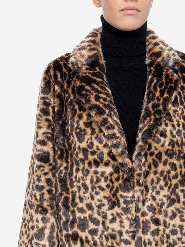 Шуба жен THELAURENT TLR24JKLEO37 LEOPARD - 4