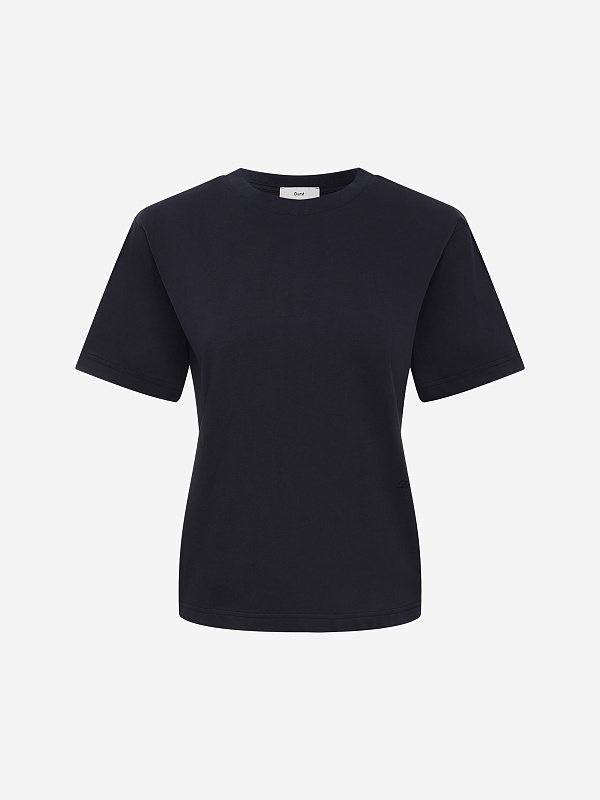Футболка жен DUNST UDTS6A112N2 NAVY - 0