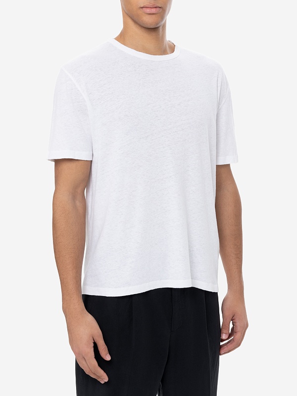 Футболка муж Officine Generale S25MTEE201 WHITE - 2