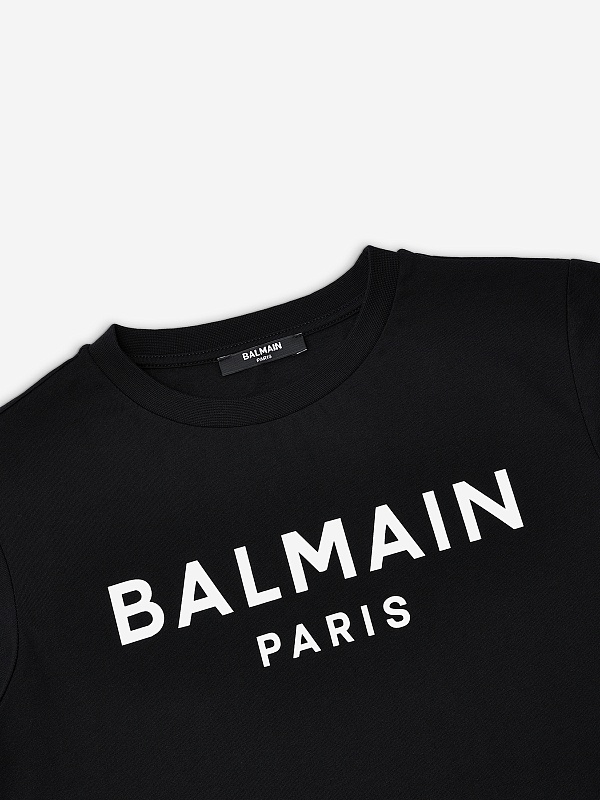 Футболка мал Balmain BX8P01 Z3186 930BC - 1