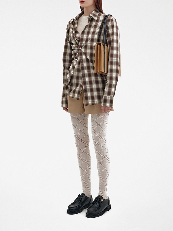 Рубашка жен EENK EEB-1P350-SH01-BR Multi - 1