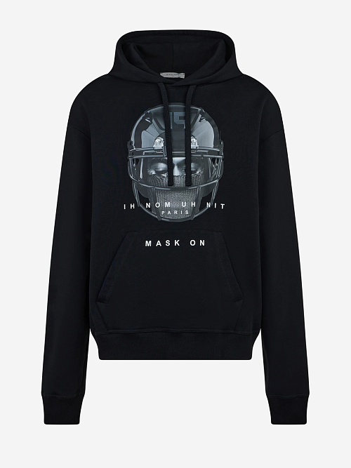 Худи муж IH NOM UH NIT NUW25230 009_BLACK - 0