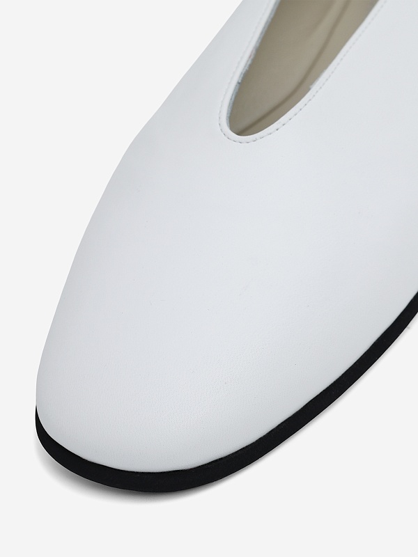 Балетки жен POEVE FITTI02 Avorio - 4