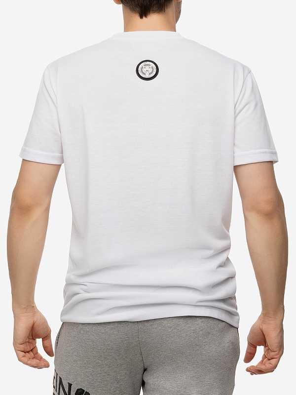 Футболка муж Philipp Plein Sport SADC MTK6969 SJY001N 01 white - 3