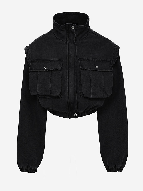 Куртка джинсовая жен Ksubi WSP25JK010 BLACK - 0