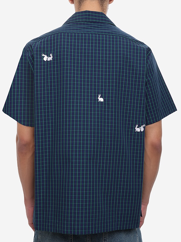 Рубашка муж Carne Bollente SS26SSS0202 Green Check - 4