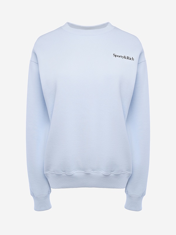 Толстовка жен Sporty & Rich ST09875300BL90 Ciel Navy - 0