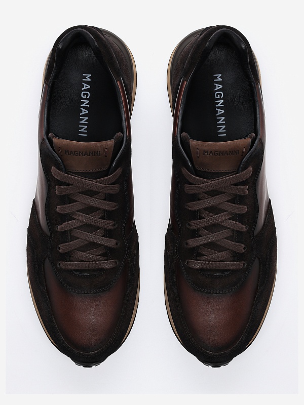 Кроссовки муж Magnanni 26313 770ME MARRON TODO - 2