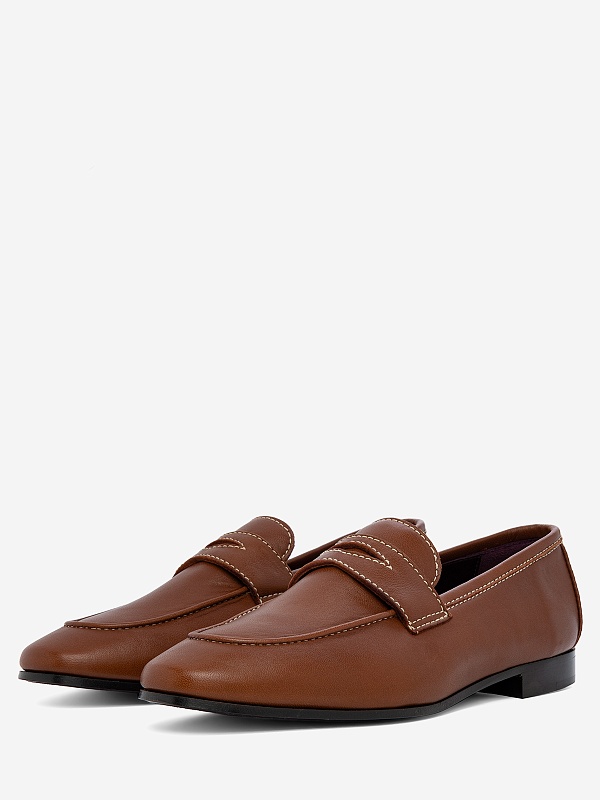 Лоферы жен Bougeotte FLASLEBJNA6417AB Brown/6417 - 3