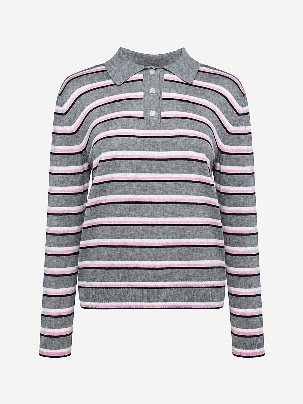 Поло с длинным рукавом жен MSGM 4042MDM207 267483 98 - 0