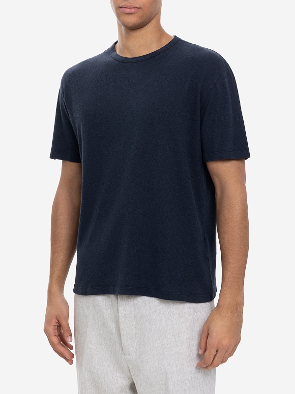 Футболка муж Officine Generale S25MTEE202 NIGHT SKY - 2