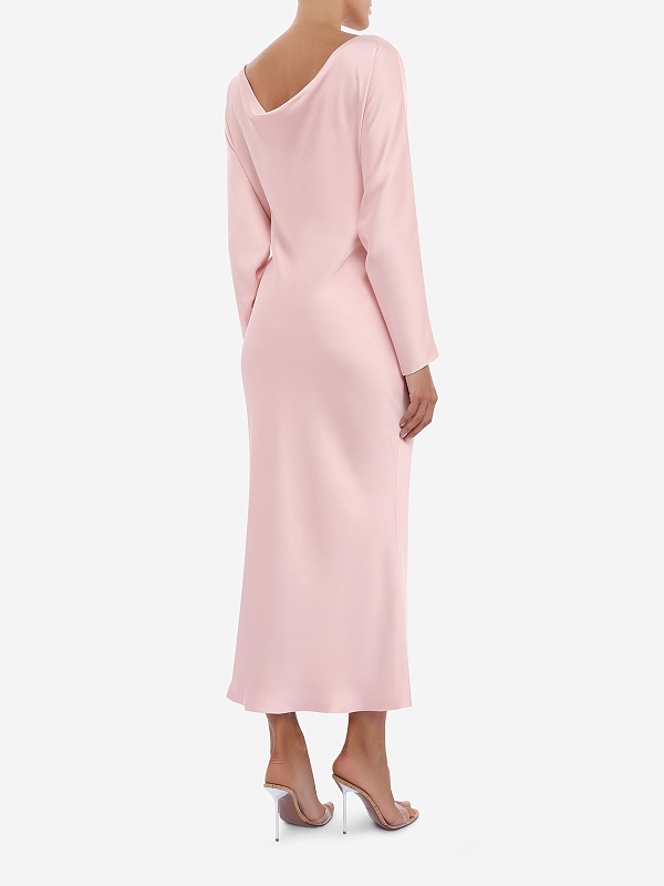Платье жен Norma Kamali ST1263SAQ90838 BALLET PINK - 4