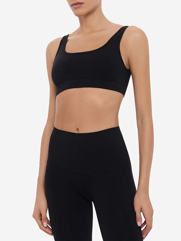 Топ (спортивный) жен MC2 Saint Barth FIFY001 00208L 00 BLACK - 3