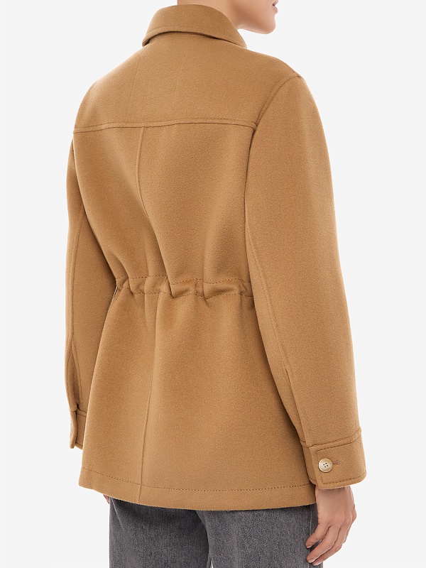 Полупальто жен MAX&CO 2626086033200 002 CAMEL DOUBLE - 5