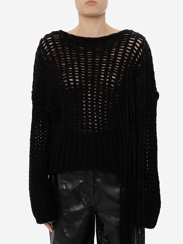 Свитер жен Isabel Benenato DK13 01 BLACK - 3