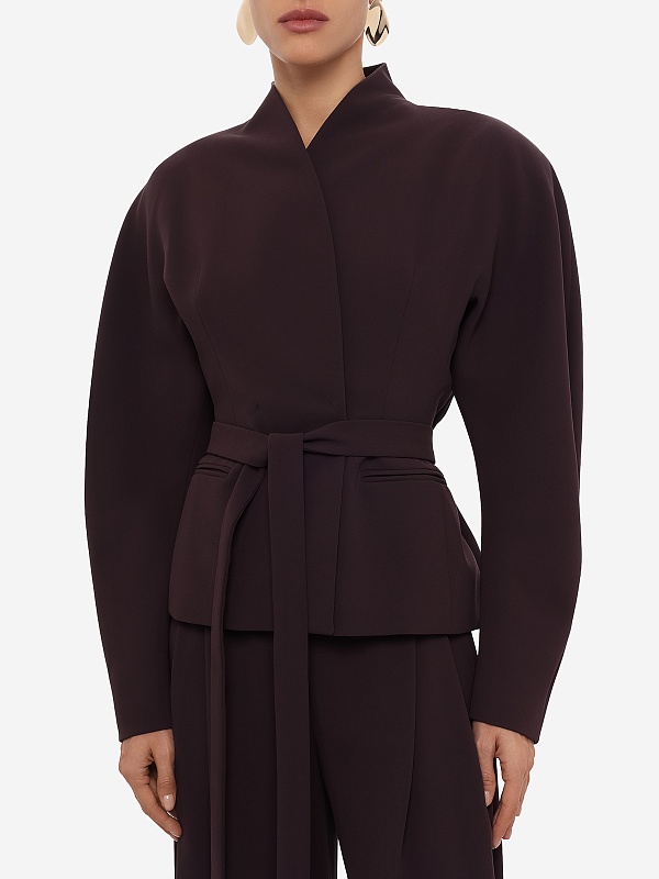 Жакет жен THE ANDAMANE T203064A TNP263 ROUGE NOIR - 3