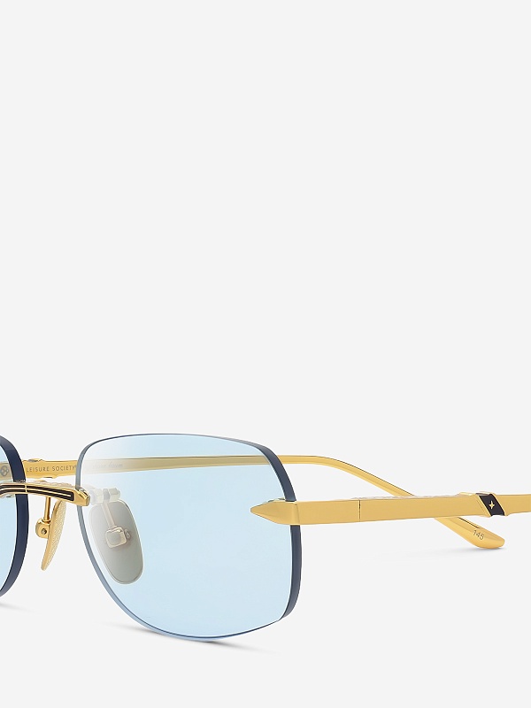 Солнцезащитные очки Leisure Society LS Meursault 24K GOLD Blue Tint Photochromic 54 18 145 - 4