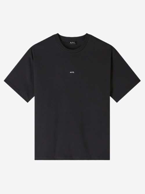 Футболка муж A.P.C. COHBW-H26386 TZC NOIR/BLANC - 0