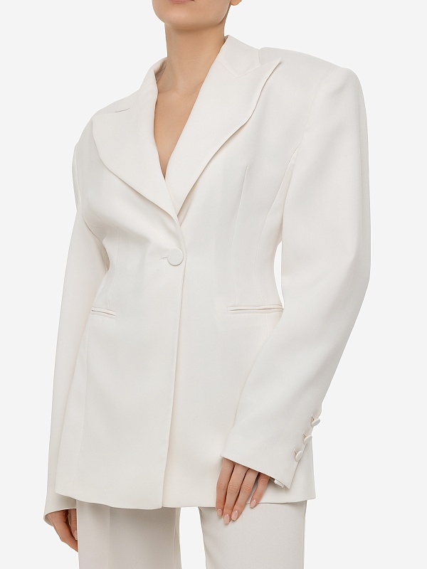 Жакет жен THE ANDAMANE T153019A TNP171 OFF WHITE - 3