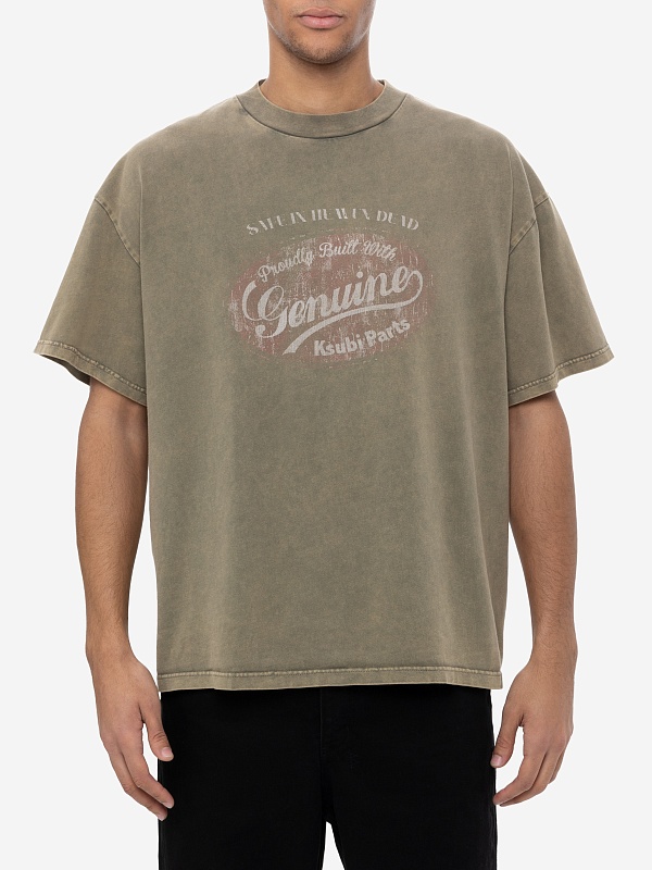 Футболка муж Ksubi MPF25TE012 green - 2