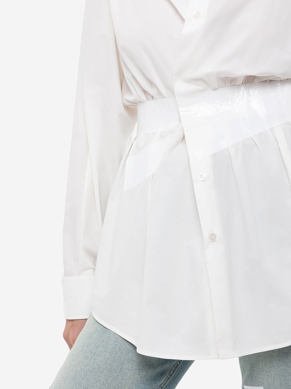 Рубашка жен MM6 S52DT0045 M35256 101 - 4