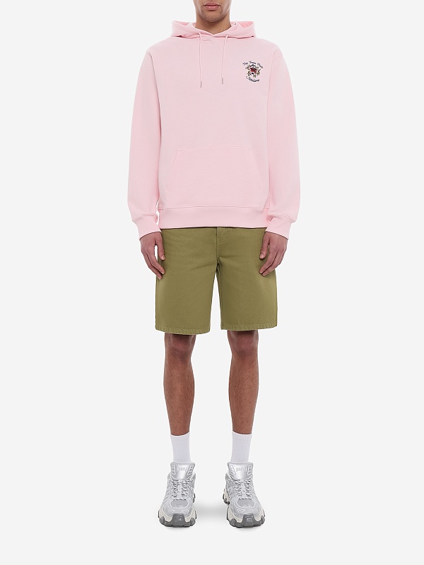 Худи муж Drôle de Monsieur J-HO169-CO127-LPI LIGHT PINK - 1