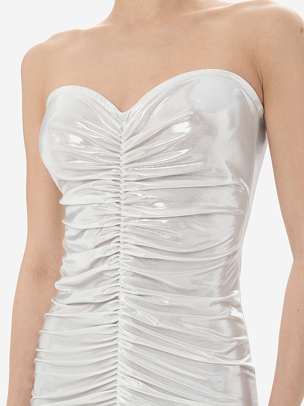 Платье жен Norma Kamali ST2243LMD47967 PEARL - 5