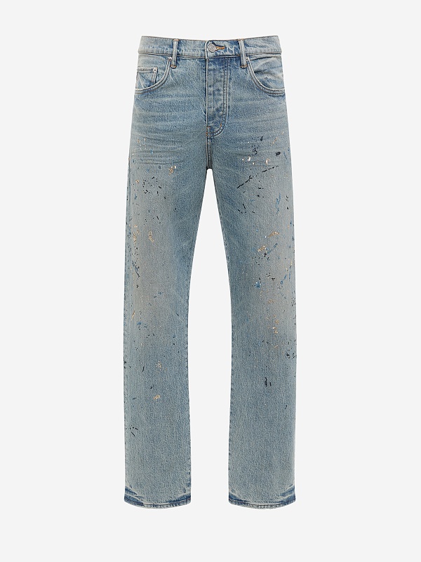 Джинсы муж PURPLE P005-SQLG425 LT INDIGO - 5