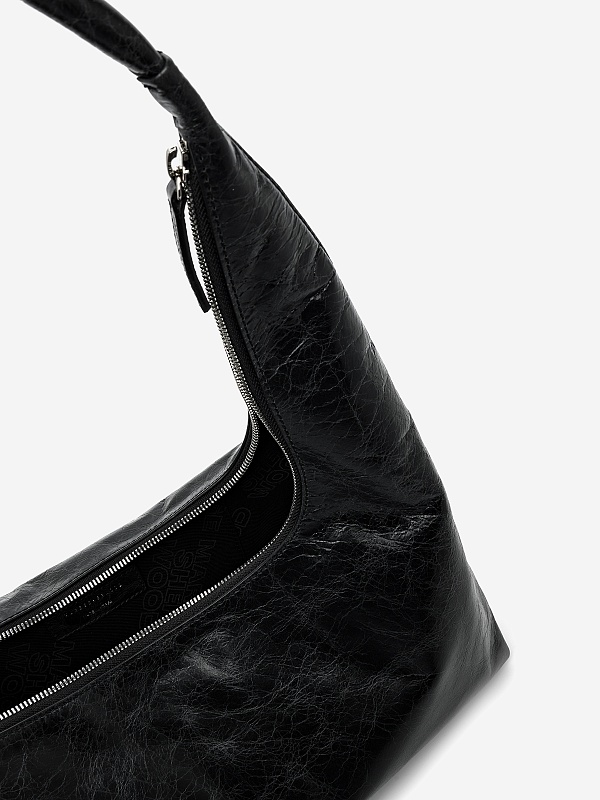 Сумка жен MARGESHERWOOD EE656963 BLACK PULL UP CRINKLE - 3