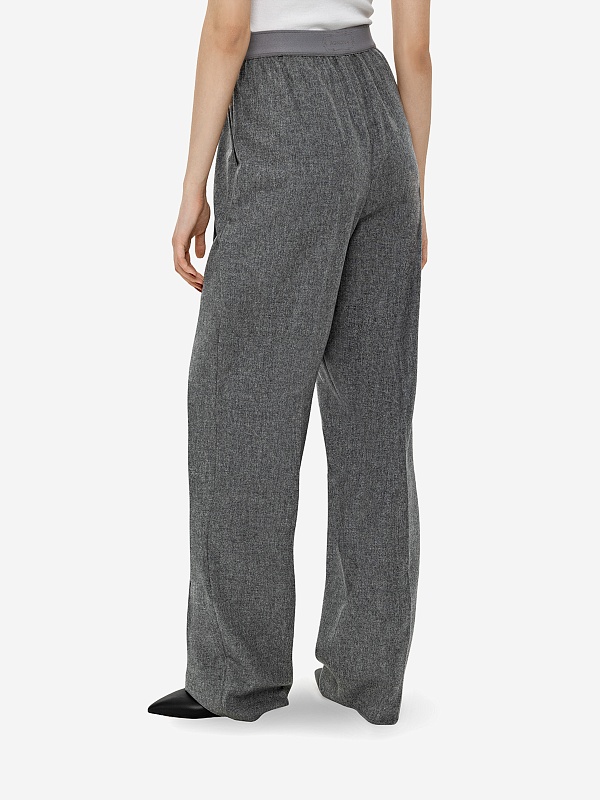 Брюки жен AGNONA AI23P_T70608_Y_U1116 K33 FLANNEL - 4